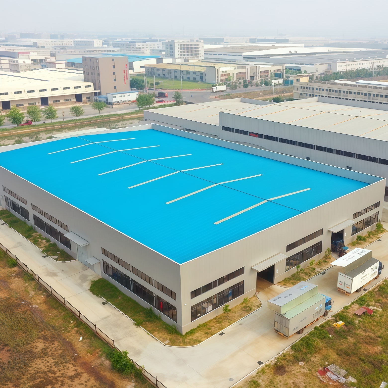 Large Span Prefabricated Steel Workshop Buildings | 10-30m