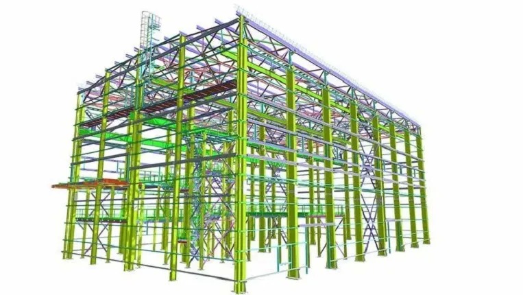 Professional Steel Structure Detailing Services Optimized Via TEKLA 3D ...