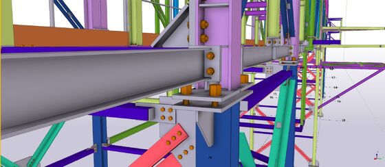 Tekla 3D Modeling Powered Steel Structure Detailing And Refinement Services