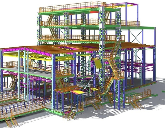 Tekla 3D Modeling Powered Steel Structure Detailing And Refinement Services